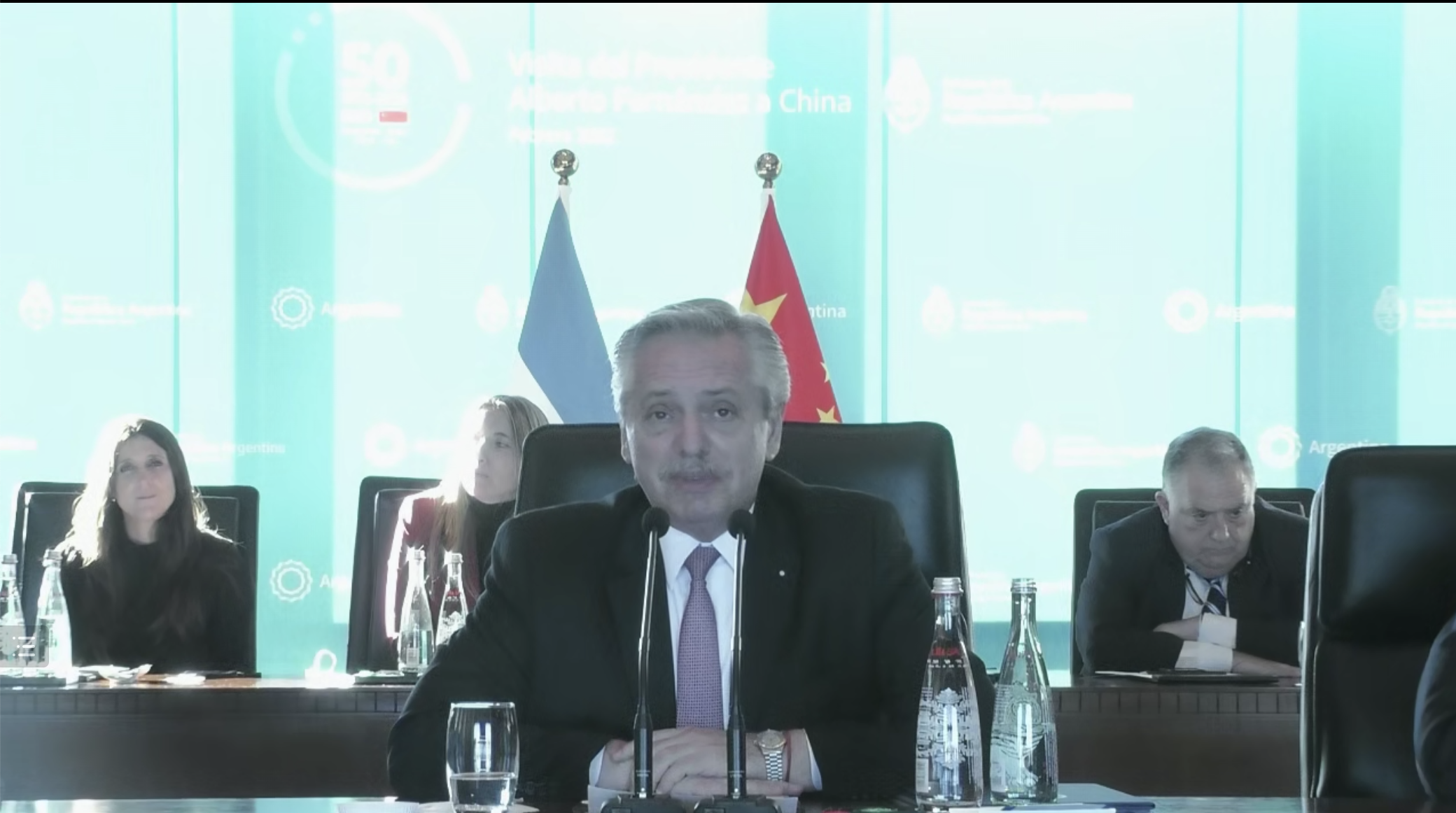 20220204-阿根廷总统阿尔韦托·费尔南德斯91精品国产自产在线老师啪-国产一级农村无码-中文字幕无码人妻AAA片-人妻不敢呻吟被中出A片视频-好看的亚洲av日韩av在线播放名誉教授聘任仪式-刘书田-费尔南德斯总统发表演讲png