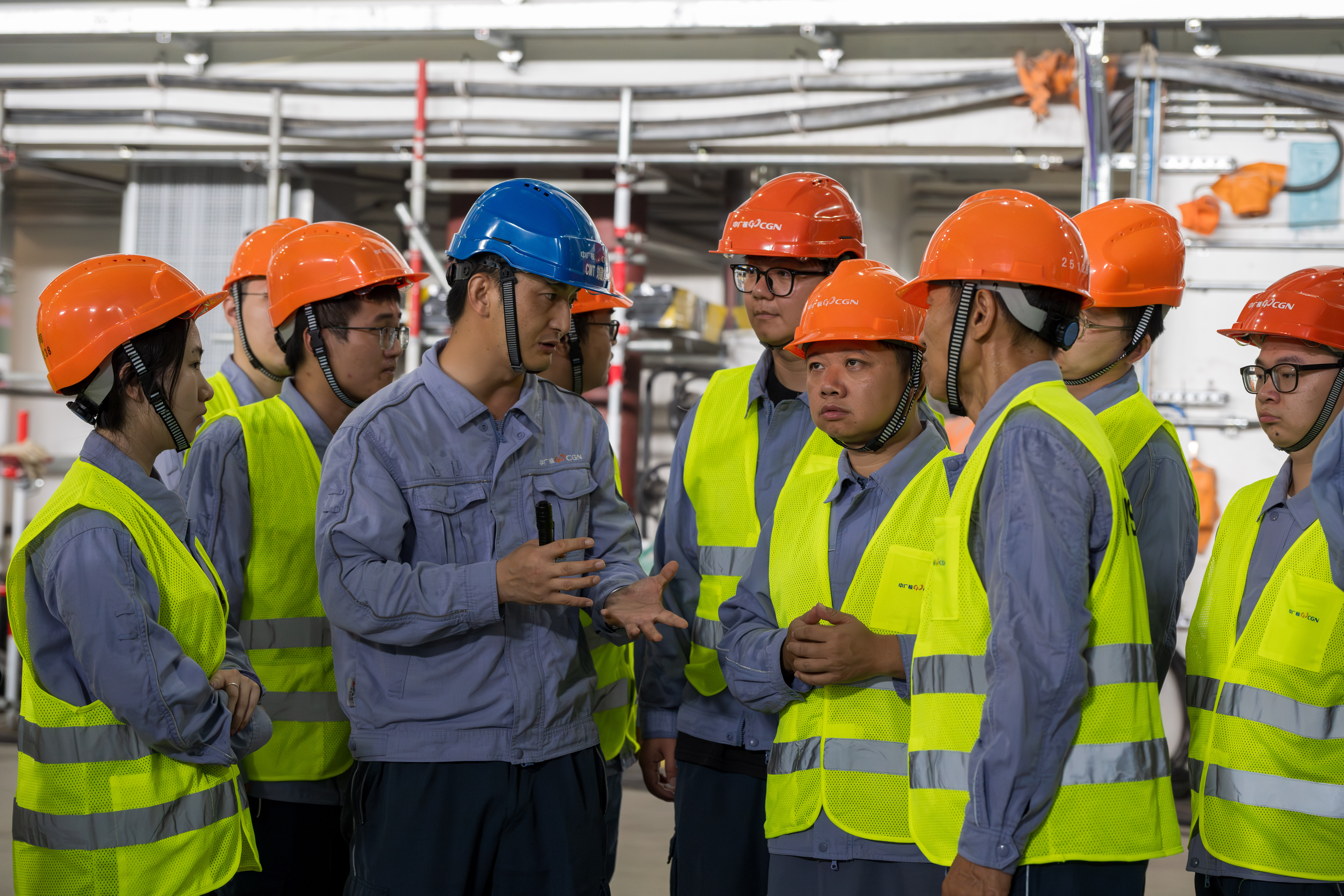 20240804-卓越·启航工程师学院联合中广核开展校企导学思政实践-实践支队-师生参访太平岭核电站建设现场1.jpg