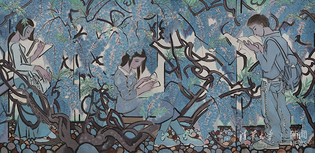 刘巨???紫藤???纸本设色 250cmx501cm 2017.jpg