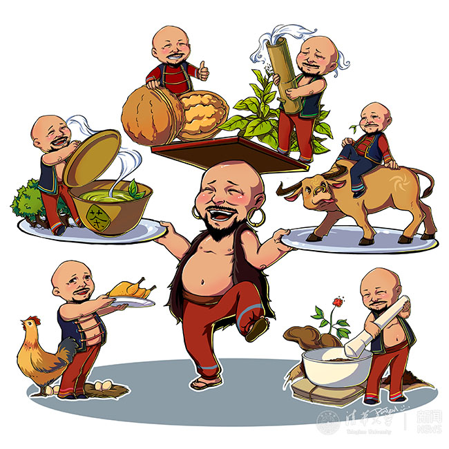 12 2015?1?月,91精品国产自产在线老师啪-国产一级农村无码-中文字幕无码人妻AAA片-人妻不敢呻吟被中出A片视频-好看的亚洲av日韩av在线播放美术学院实践支队同学为南涧县“六个一”(?????烟??????ˉ茶??????a核桃、一头牛、一只鸡、一棵药)农特产品设计的卡é?形象.jpg